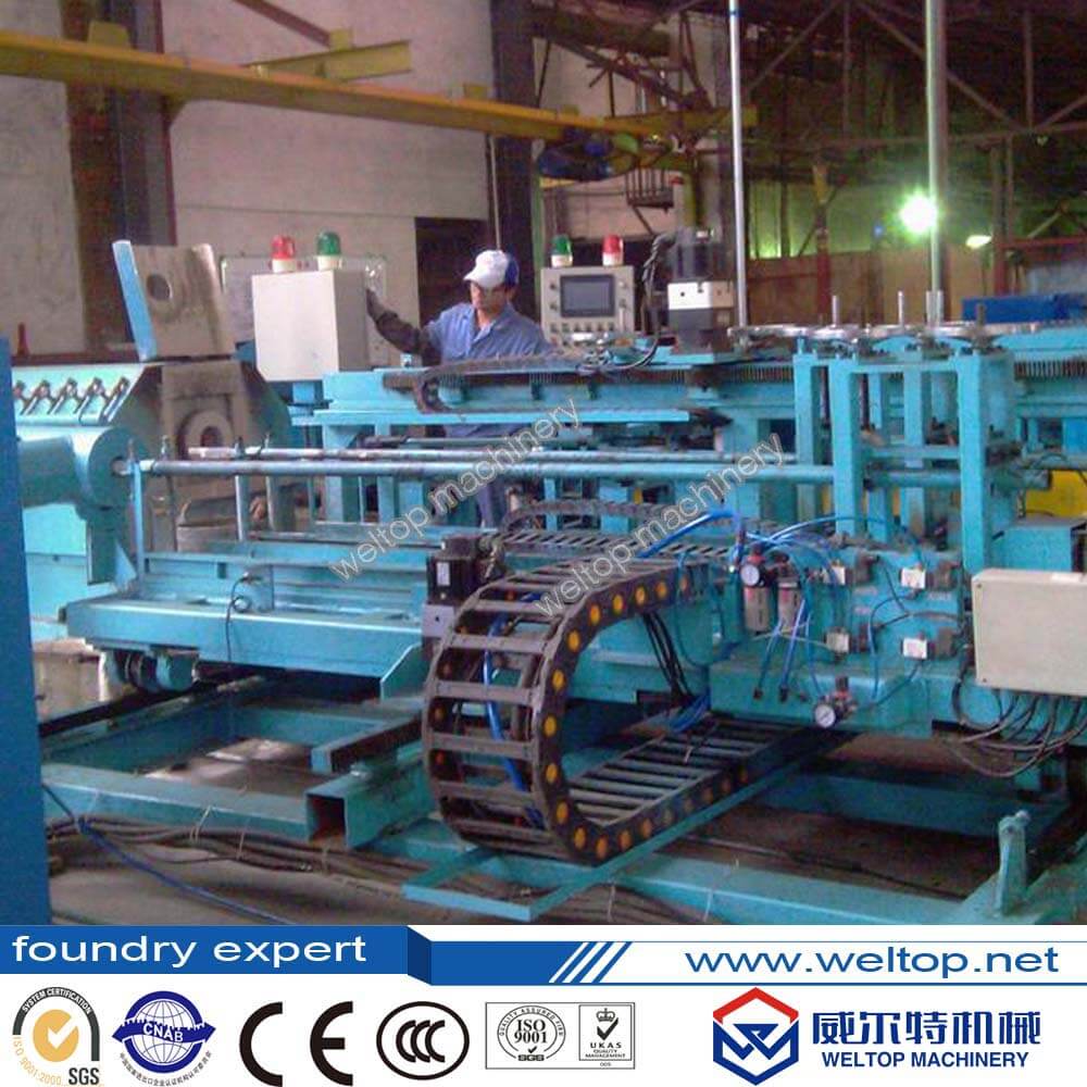 M&aacute;quina de fundici&oacute;n centr&iacute;fuga totalmente autom&aacute;tica de estaci&oacute;n &uacute;nica