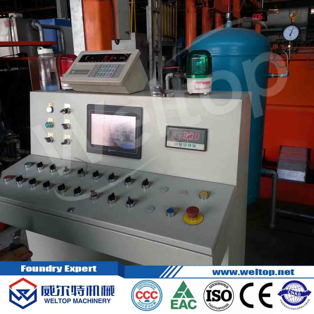 M&aacute;quina de fundici&oacute;n centr&iacute;fuga voladiza J518