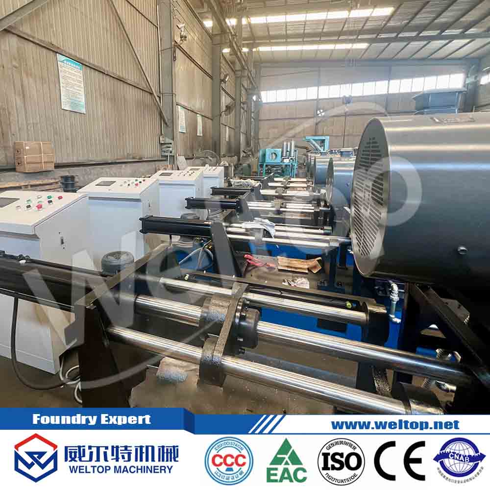 M&aacute;quina de fundici&oacute;n centr&iacute;fuga voladiza horizontal J518